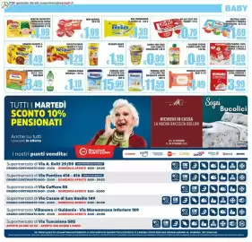Volantino Sacoph Pagina 20: Nesquik Snack €1,29, Mio formaggino classico €1,39