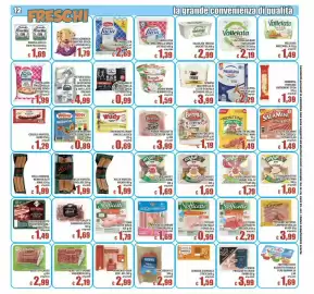 Volantino Top Supermercati Pagina 12: Consilia guanciale €1,59, Recla servelade €1,99