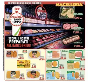 Volantino Top Supermercati Pagina 5: i prodotti presenti in volantino non sono soggetti ad ulteriori sconti (esempio