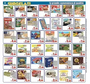 Volantino Top Supermercati Pagina 8: McCain Chef Gourmet €1,99, Findus bastoncini €1,59