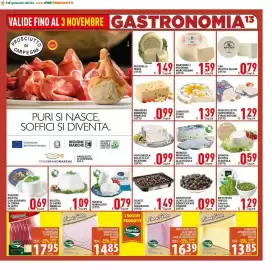 Volantino Iper Triscount Pagina 13: Monesia tronchetto alla rucola €0,99, Pecorella mista l'etto €1,49