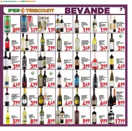 Volantino Iper Triscount Pagina 7: La gioiosa prosecco ribolla gialla brut €3,99, Bavaria birra 8.6 original/red €1,29