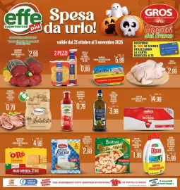 Volantino Supermercati EffePiù Pagina 1: Rigamonti bresaola punta d'anca i.g.p. €2,99, Galbani Santa Lucia Mozzarella €2,69