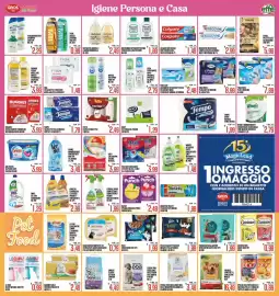 Volantino Supermercati EffePiù Pagina 15: Almo Nature Complete Cat Sterilizzato €0,79, Tena Pants Plus Night €8,99