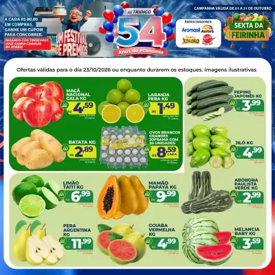 Catálogo Supermercados Tridico (válido até 23-10)