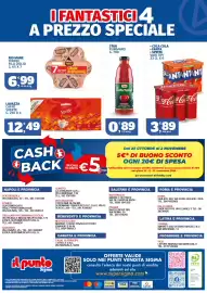Volantino Il Punto Sigma Pagina 12: Coca Cola Fanta Sprite vari tipi €3,89, Star Pummarò €0,89