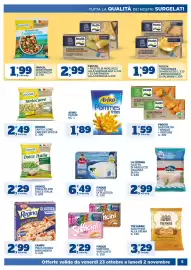 Volantino Il Punto Sigma Pagina 5: Frosta bastoncini spinaci €1,59, Aviko Pommes frites €1,89