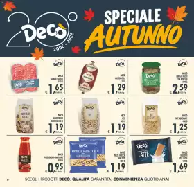 Volantino Decò Local Pagina 10: Decò Fusilli al Ferretto €1,19, Decò biscotti latte €1,69