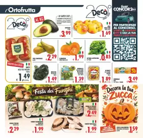 Volantino Decò Local Pagina 17: Le bontà Ceci Tostati Gustosi €1,89, Broccoli pellicolati €1,49