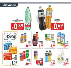 Volantino Decò Local Pagina 27: Kinley bevanda tonic water lemon taste €0,99, Powerade vari tipi €0,99