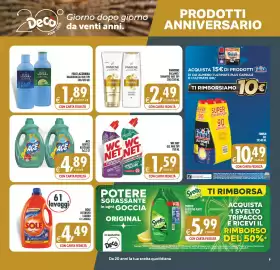 Volantino Decò Local Pagina 9: WC NET gel vari tipi €1,59, Ace Gentile €4,89
