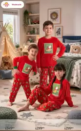 Catálogo Woolworth Página 7: Niña pijama €299,90, Niño pijama €299,90