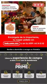 Folleto HEB Página 2: Importante: Compartir nuestras tradiciones en familia M H-E-B HEB Pan de Muerto con Relleno H-E-B