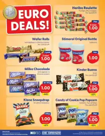 Die Grenze folder Pagina 2: Kinder bueno dark €1,00, Stimorol Original Bottle €1,00