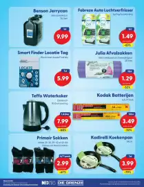 Die Grenze folder Pagina 6: Julia Afvalzakken €1,29, Kodak Batterijen AA of AAA €3,49