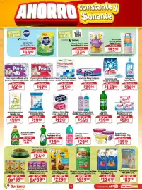 Folleto Soriana Mercado semana 43 Página 4: Suavitel Suavizantes cuidado diario Aqua o Lilas €16,90, Cat Chow €124,90