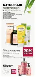 Ekoplaza folder week 44 Pagina 14: Urtekram verzorgingsproducten €8,39, Weleda mama, baby of zelfzorg €7,19