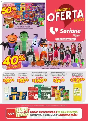 Folleto Soriana Híper (válido hasta 29-10)
