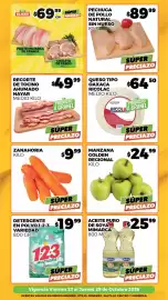 Folleto Merco semana 43 Página 2: Manzana Golden Regional €24,99, Ricolac queso tipo oaxaca €64,50