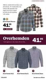 Welkoop folder Pagina 50: Overhemden €41,95, Veleste Overhemd Steve €41,95