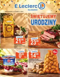 E.Leclerc gazetka | Klodzko Strona 1: Kawa ziarnista Lavazza Qualita Oro €21,90