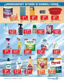 E.Leclerc gazetka | Klodzko Strona 11: Nagrobki Płyn czyszczący, mleczko czyszczące Sidolux Lakma €7,99