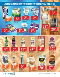 E.Leclerc gazetka | Klodzko Strona 8: Sok z buraka Bio Life €5,99, Baton proteinowy Go On Sante €3,19