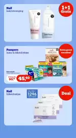 Bol.com folder week 44 Pagina 7: Pampers luiers & billendoekjes €45,40, Naïf Body Lotion en Bath Foam