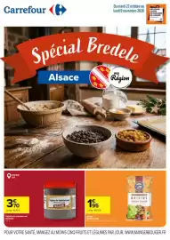Catalogue Carrefour | Spécial bredele alsace page 1: Carrefour ERSTEIN (67) Du mardi 27 octobre au lundi 9 novembre 2026