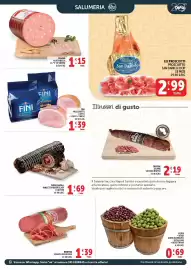 Volantino Deco Market Pagina 11: Fini prosciutto cotto lusso €1,39, Veroni mortadella la "V" di Veroni €1,15