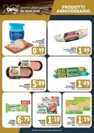 Volantino Deco Market Pagina 4: Amadori Buona Domenica €5,89, AIA AEQUILIBRIUM PETTO DI TACCHINO ARROSTO €0,99