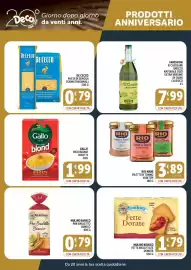 Volantino Deco Market Pagina 6: Gallo riso blond risotti €1,99, Rio mare filetti di tonno vari tipi €3,89