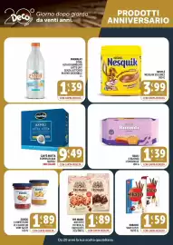 Volantino Deco Market Pagina 7: Caffè Motta Espresso Bar Napoli €9,49, Nestlé Nesquik solubile €3,99