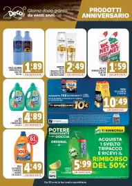 Volantino Deco Market Pagina 9: Ace Gentile candeggina €4,89, Pantene Pro-V €2,49