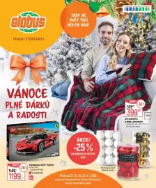 Globus leták Strana 1: Glóbus PRAHA-ŠTĚRBOHOLY TADY SE SVĚT TOČÍ KOLEM VÁS! EUROPARK VÁNOCE PLNÉ DÁRKŮ A RADOSTI LEGO
