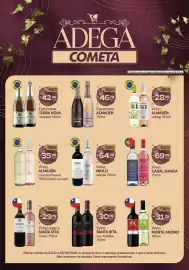 Encarte Cometa Supermercados | Adega Cometa Página 1: Vinho miolo seleção €64,59, Espumante terra nova moscatel €42,69