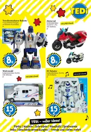 TEDi Prospekt Seite 11: RC Roboter €15,00, Wohnmobil €15,00