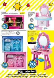 TEDi Prospekt Seite 19: Frisierset €8,00, Prinzessinnen Spielset €10,00