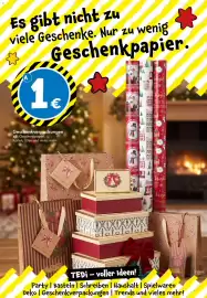 TEDi Prospekt Seite 21: Geschenkverpackungen €1,00