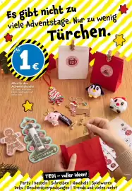 TEDi Prospekt Seite 23: Alles für den Adventskalender €1,00