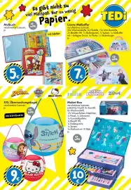TEDi Prospekt Seite 4: SPIDEY AMAZING FRIENDS SUPER ACTIVITY ALBUM €5,00, Malset Box €10,00
