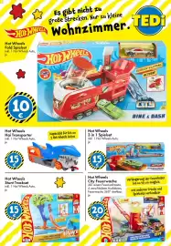 TEDi Prospekt Seite 7: Hot Wheels Hai Transporter €15,00, Hot Wheels 3 in 1 Spielset €15,00