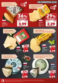 Kaufland gazetka Strona 13: Ser Bursztyn Skarby Serowara €3,99, Ser Złoty Mazur Mlekpol €2,29
