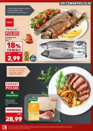 Kaufland gazetka Strona 19: Pstrąg tęczowy patroszony Blue Bay €2,99