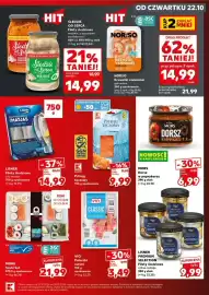 Kaufland gazetka Strona 21: Filety śledziowe wiejskie Śledzie od Serca €14,99, Filety śledziowe à la matias Lisner €14,99
