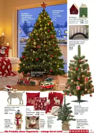 Bauhaus Prospekt Seite 21: LED Filzhaus €3,95, Holzkerzenhalter 'Avento' €24,95