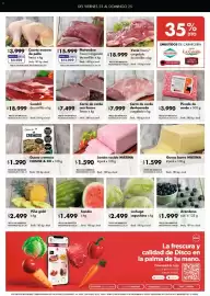 Folleto Disco Página 8: Cuarto trasero de pollo fresco €3.599,00, Matambre fresco/congelado de novillito €13.999,00