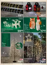 Selgros Prospekt | Weihnachten Seite 20: LED-Acryl-Tiere €17,99, LED-Schlitten mit 2 Rentieren €59,99