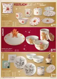 Selgros Prospekt | Weihnachten Seite 4: Geschirrserie ,,Ginger" €8,99, Kissen ,,Bailey" €9,99