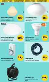 XL-BYG tilbudsavis Side 25: Philips superslim plafond €199,00, Gripo kabelsæt €99,00